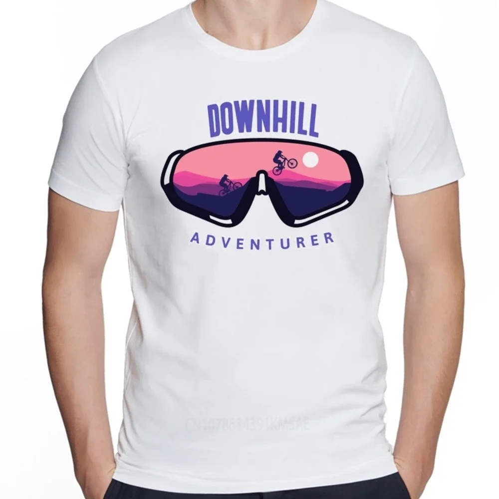 Мужская футболка Nike с принтом велосипедиста