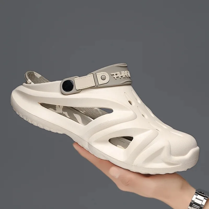 Сандалии мужские летние Нескользящие на толстой подошве Уличная обувь