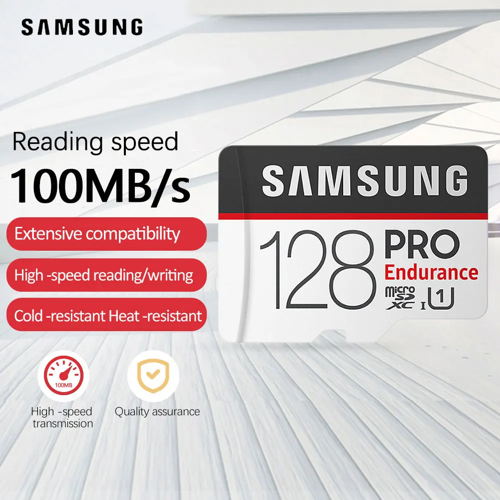 

For Samsung Pro Plus Endurance Memory Card Micro SD Card C10 100M/s Monitor Camera 32GB 64GB 128GB 256GB 512GB 1024GB TF Card