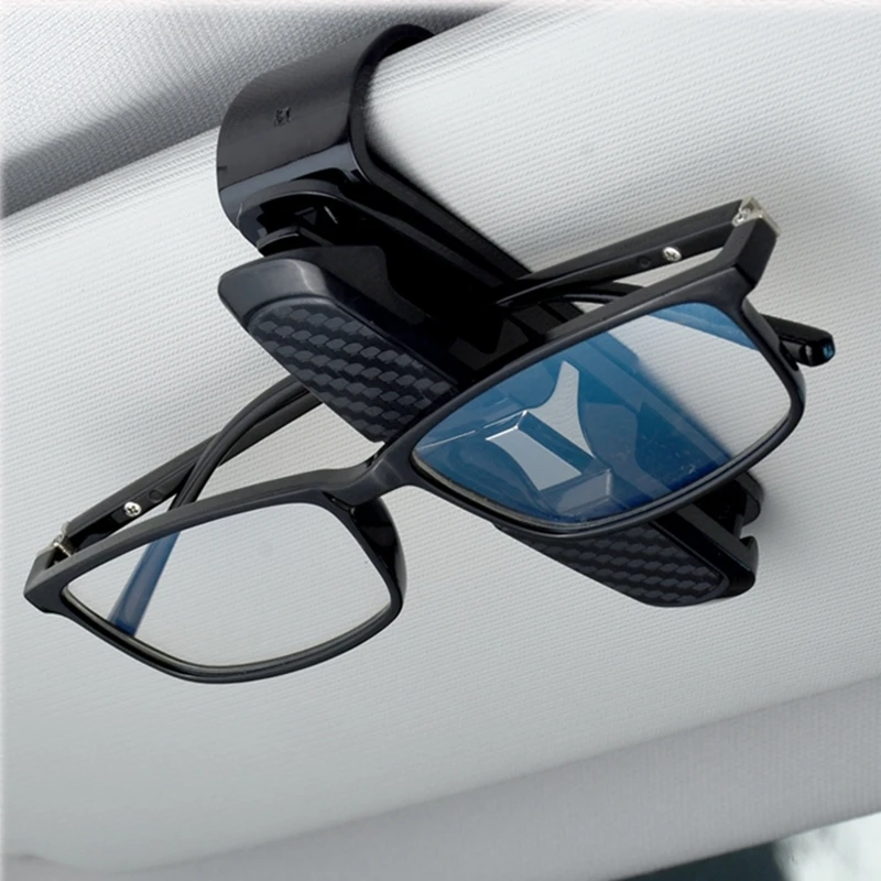 Стайлинг автомобиля солнцезащитный козырек держатель очков интерьер