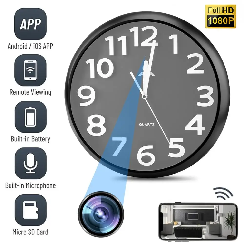 

Беспроводная детская мини-видеокамера 1080p Full Hd с Wi-Fi