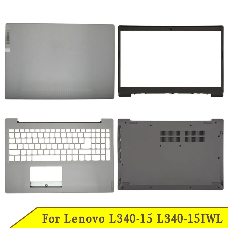 

Новый нижний верхний корпус для ноутбука Lenovo L340-15 L340-15IWL L340-15IRH, задняя крышка ЖК-экрана, передняя панель, Упор для рук