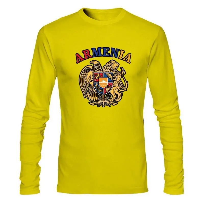 Мужская одежда новинка забавная футболка женская с гербом армянского флага