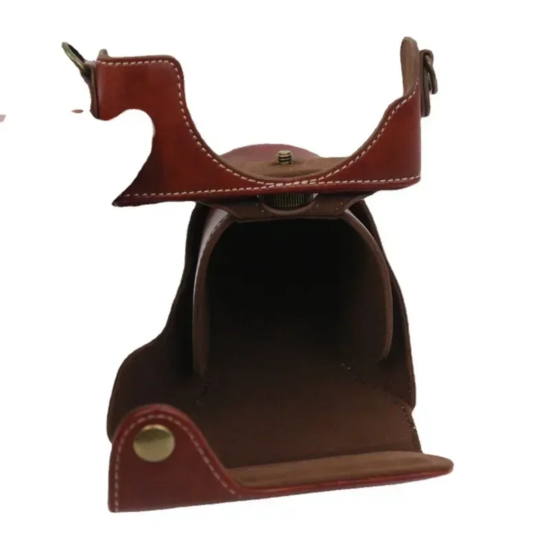 Сумка на плечо из искусственной кожи в стиле ретро для камеры Canon EOS M200 M100 M10 с