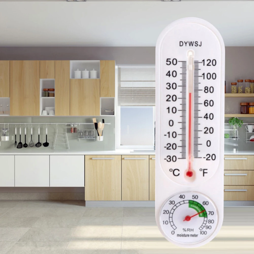 

Wall Hanging Garden Temperature And Humidity Meter Breeding Thermometer Hanging Logger Temperature Measurement Reader