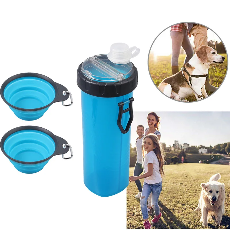 

Портативная бутылка для воды для собак и щенков, бутылка для воды для путешествий, емкость для питьевой воды для щенков, собак и кошек