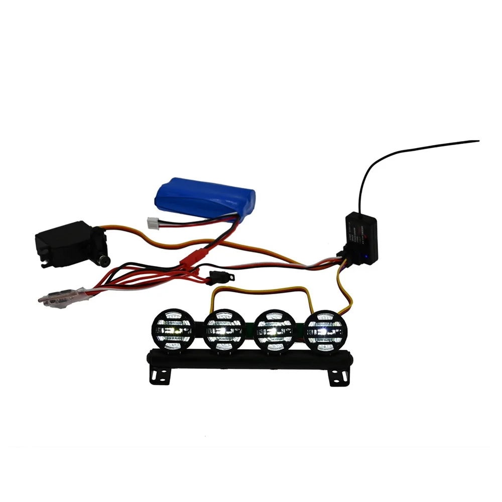 

Фонарь для крыши, фонарь для поиска, фонарь для MN D90 MN99S WPL D12 C14 C24 B36, детали для радиоуправляемых автомобилей, аксессуары