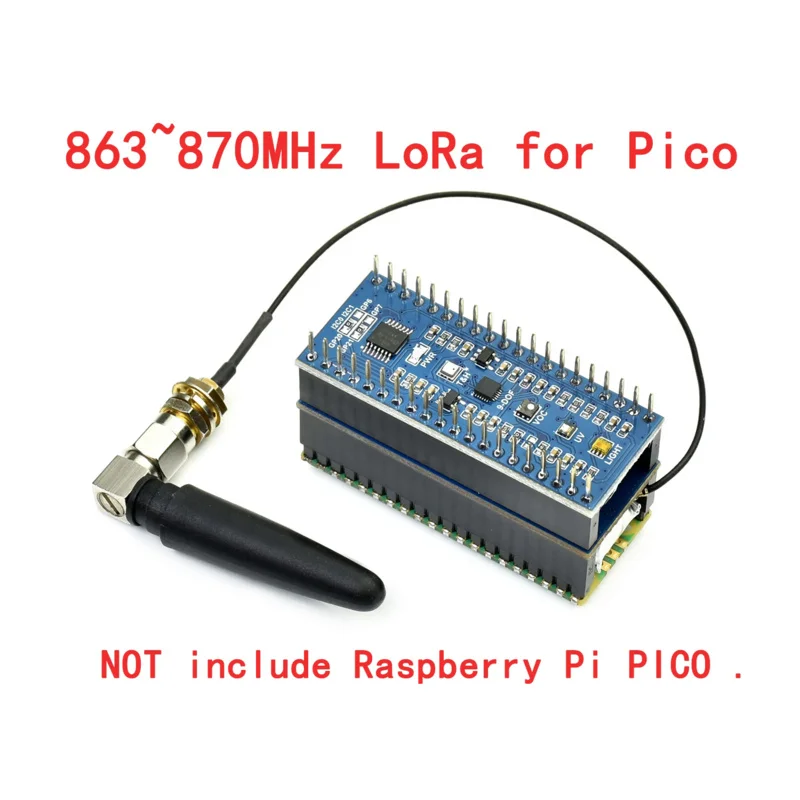 Модуль LoRa 868 МГц 915 защитная крышка со стандартным кольцом для RPI Raspberry Pi PICO W WH RP2040