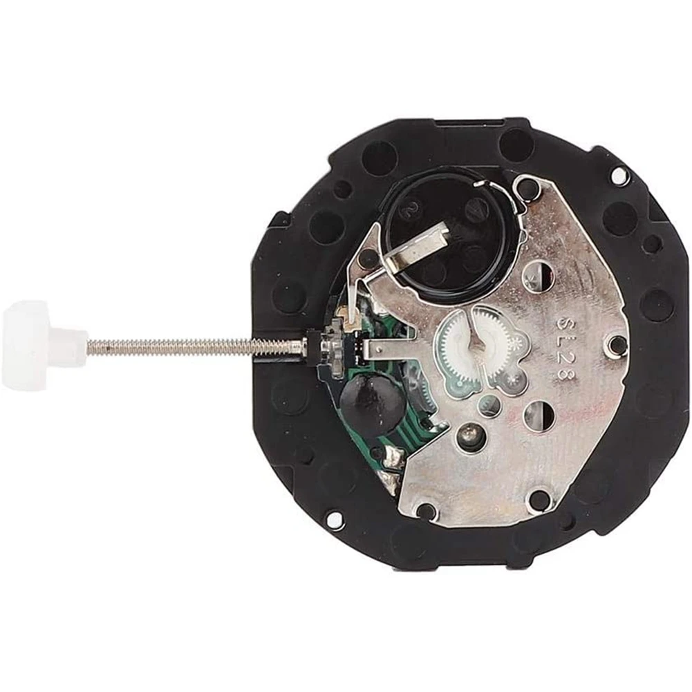 Механизм часов механизм с тремя стрелками кварцевый SL28 для аксессуаров ремонта