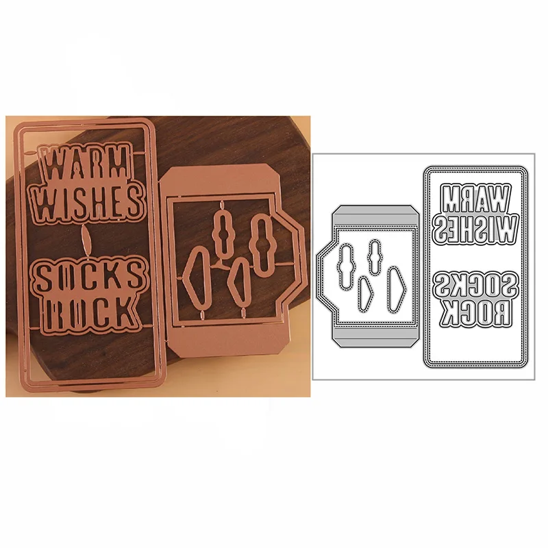 

Новинка 2022 прямоугольные металлические штампы с английскими буквами для рукоделия скрапбукинга изготовления открыток тиснение ремесло декоративные без штампов