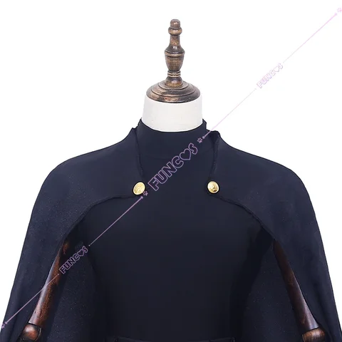 Парик для косплея из аниме «джутсу касин» сезон 2 Zenin маки, короткая зеленая накидка с татуировкой и темно-синей дугой