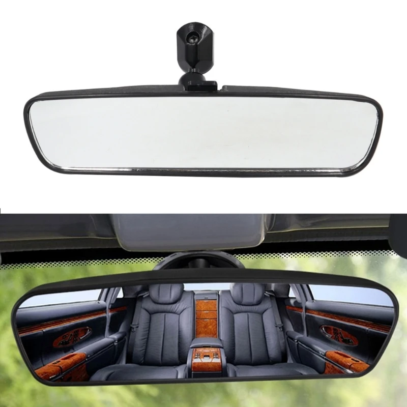 

Universal Car Interior Rear View Mirror Adjustable Wide Angle Convex Rear Side View Blind Spot Inner Reversing Auxiliary Mirror