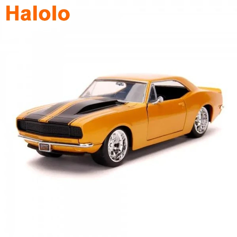 

Jada 1:24 1967 Chevrolet Camaro classic High Simulation Diecast Car Metal Alloy Model Car CHEVY Toy for Children Gift Collection