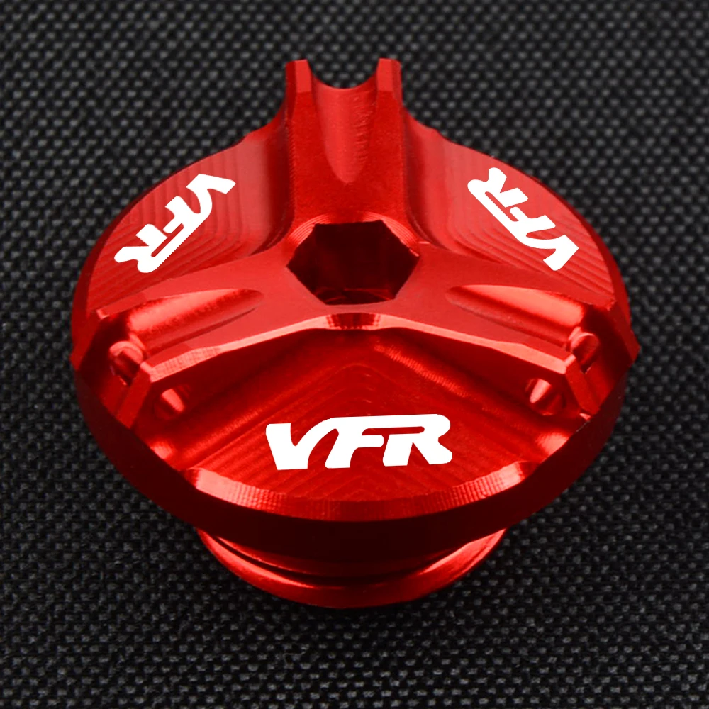 

Motorcycle Accessories Engine Oil Cup Plug Cover For Honda VFR 400 750 800 VFR400 VFR750 VFR800/F VFR 800 VFR1200/F Oil Fill Cap