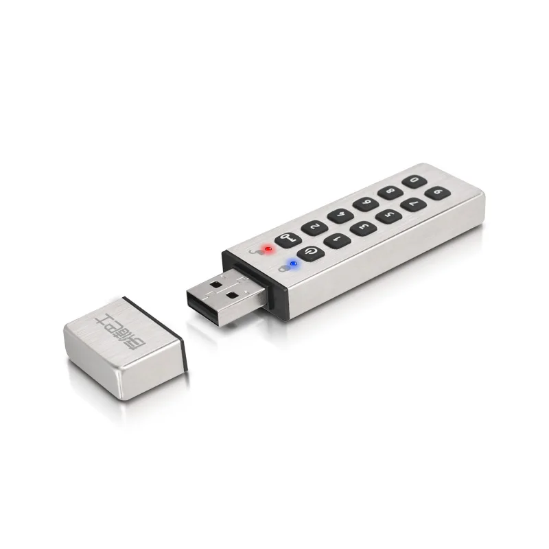 USB-ключ из нержавеющей стали с защитой данных