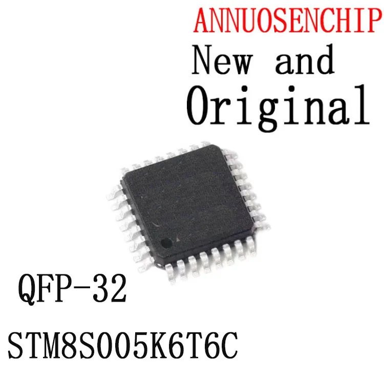 

Free Shipping (10PCS-50PCS) New and Original STM8S005K6T6 STM8S005 8S005 QFP-32 IC In stock! STM8S005K6T6C