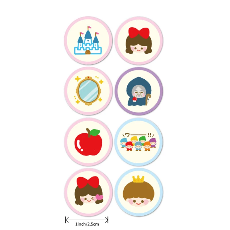 50-500 шт. Мультяшные наклейки для детей