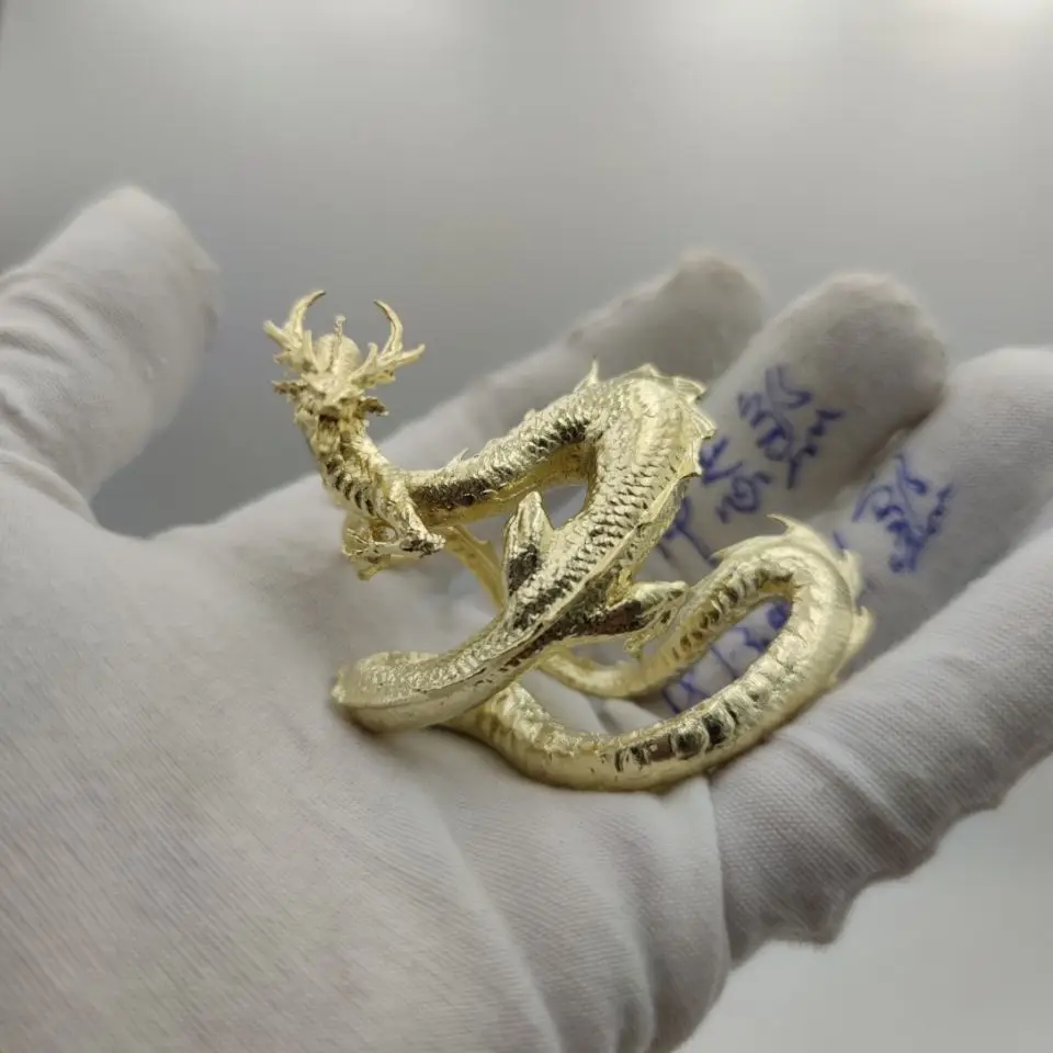 

Дракон ручной работы украшения дракона счастливый город дом ремесла медный Дракон-фигурные украшения