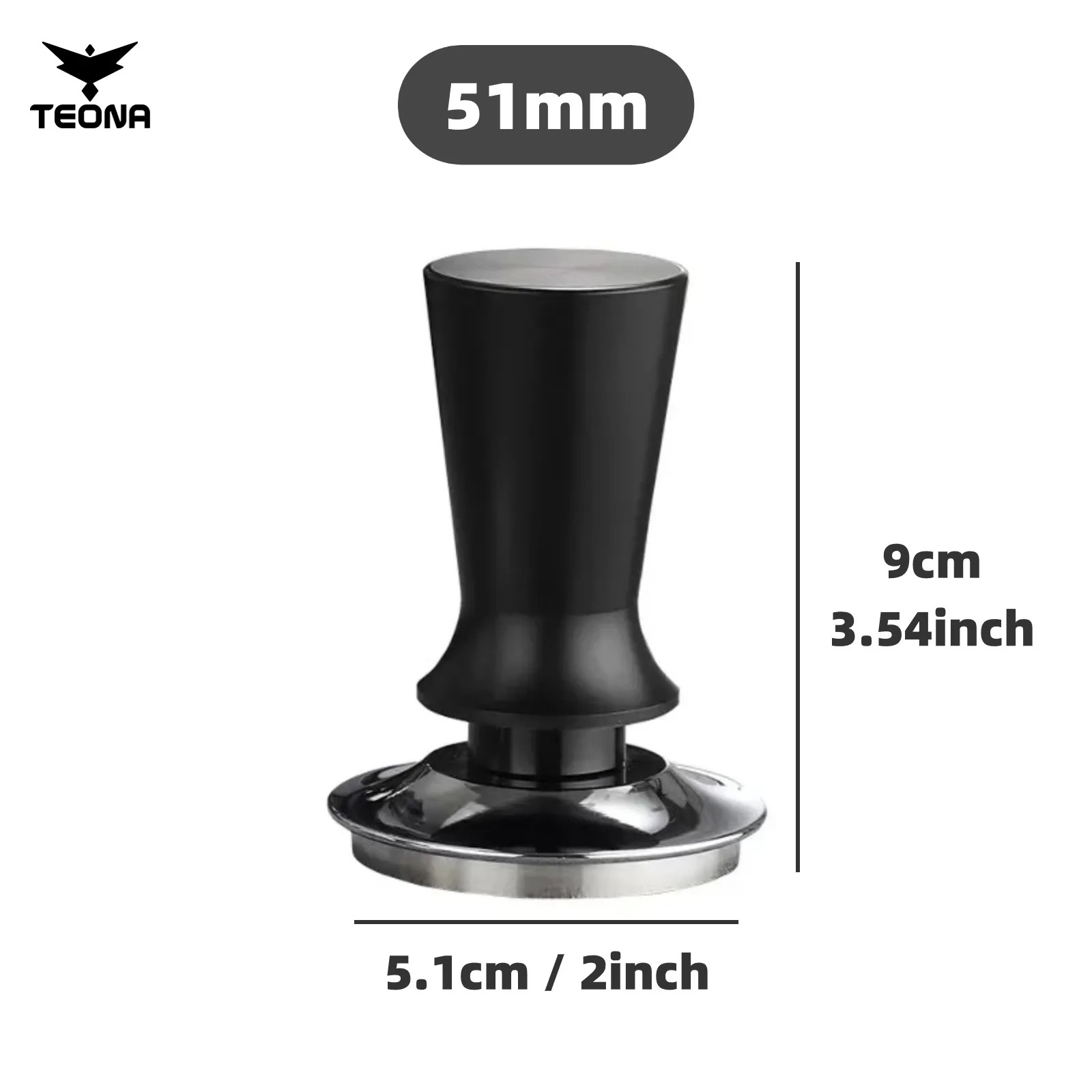 

Темпер для кофе из нержавеющей стали 51/53/58 мм