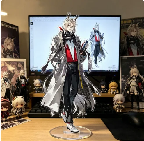 Акриловая фигурка-подставка Anime Arknights: Endfield Perlica Chen Qianyu, коллекционная модель, декор для рабочего стола, подарки XYZ (art.: 3920da9d86bbd) - 3920da9d86bbd