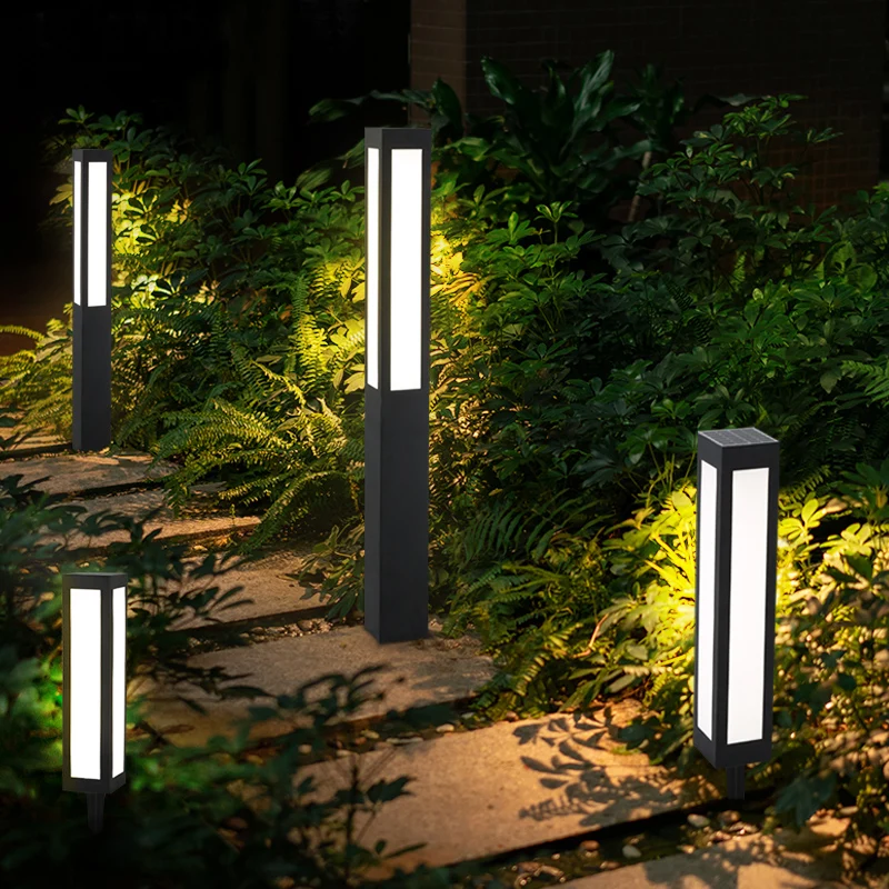 

Outdoor Waterproof Solar Garden Lamp Villa Garden Club Lawn Lamp Courtyard Landscape Lawn Ground Plugged Light