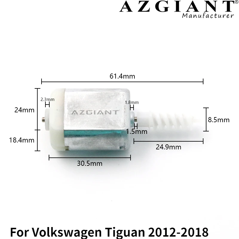 

For Volkswagen Tiguan 2012-2018 Azgiant Central Door Lock Motor Replace Original Mabuchi Motor FC-280SC-18165