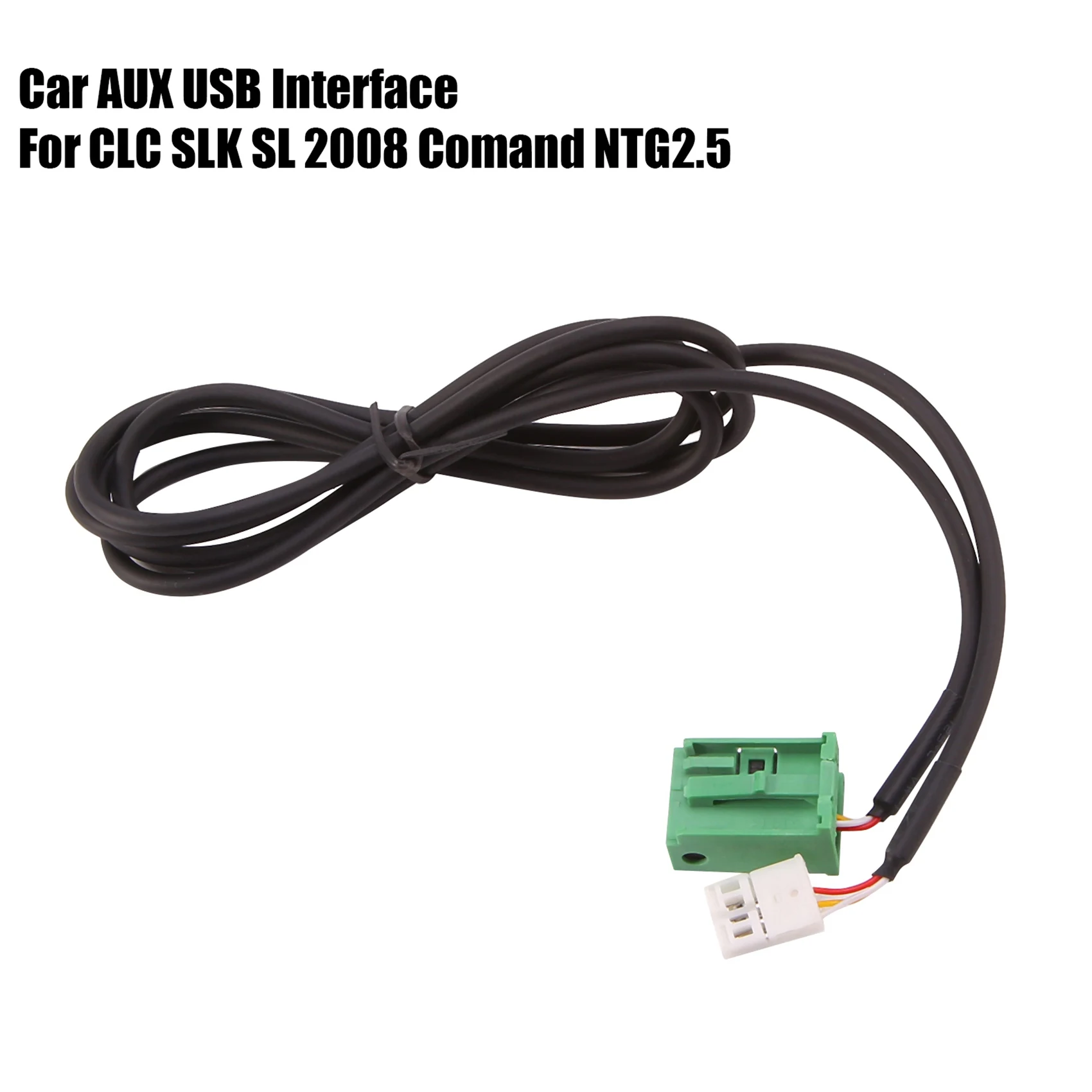 

Car AUX USB Interface Panel Audio Interface for Mercedes-Benz CLC SLK SL 2008 Comand NTG2.5
