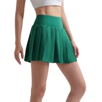 mys yoga skirt jk with shorts women tennis skorts integrated fitness running short gym dry fit elastic nylon workout bottoms