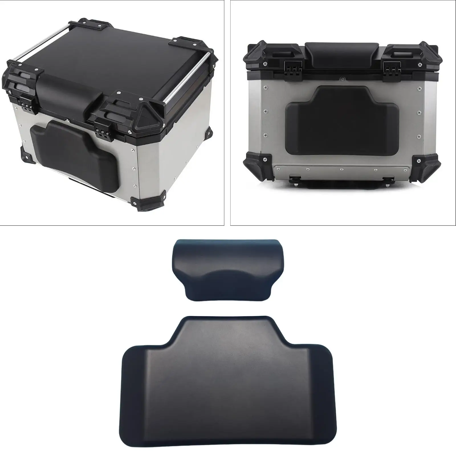 Накладка на спинку пассажира мотоцикла заменяет противоударный прочный