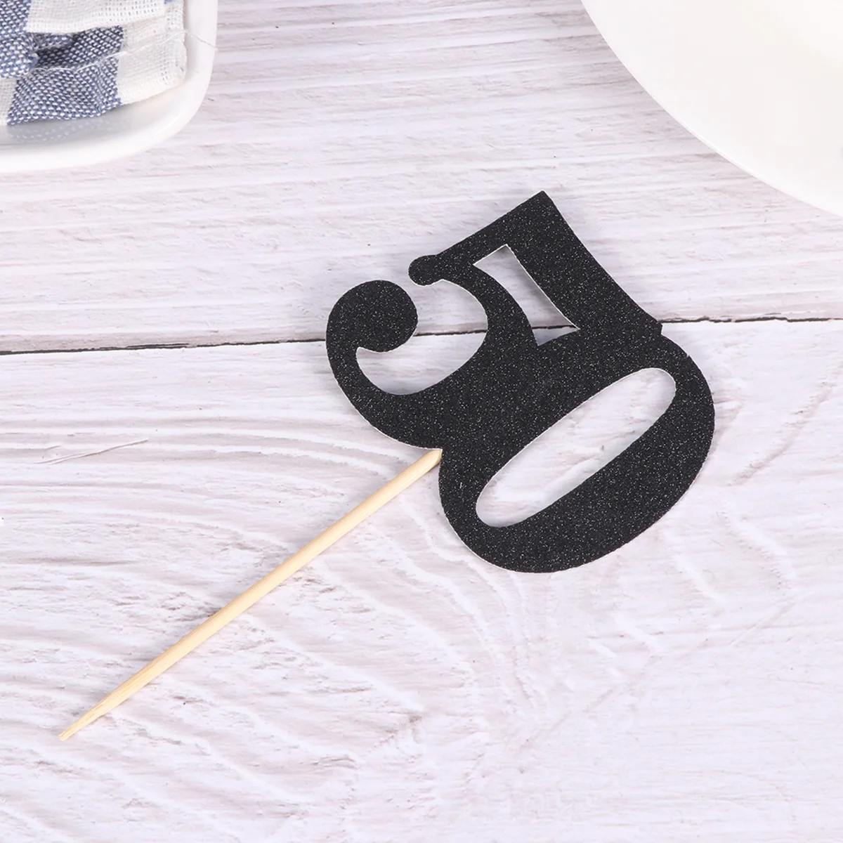 

20 Pcs Paper Decorations 80th Birthday 50th Anniversary Wedding Cupcake Topper Birthday Cupcake Decorations Birthday Decorative