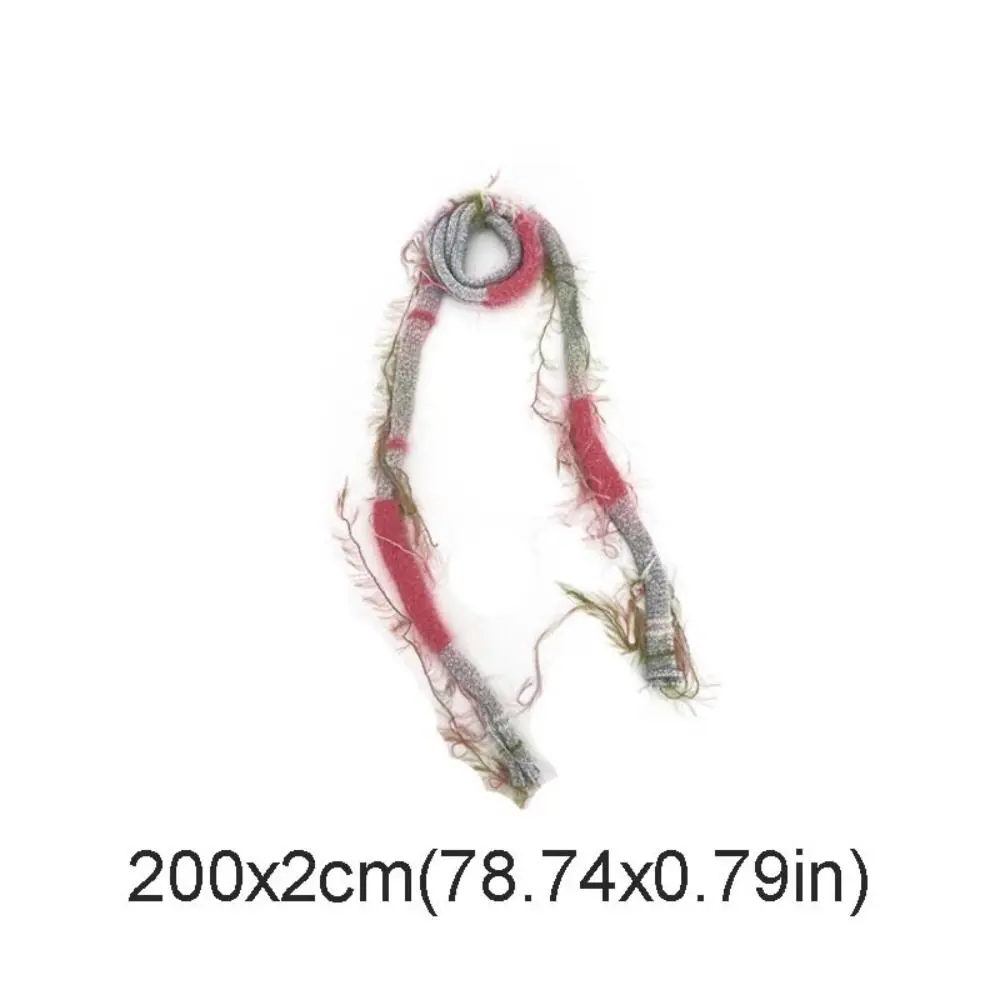 Модный осенне-зимний узкий шарф острые девушки роскошный брендовый дизайнерский