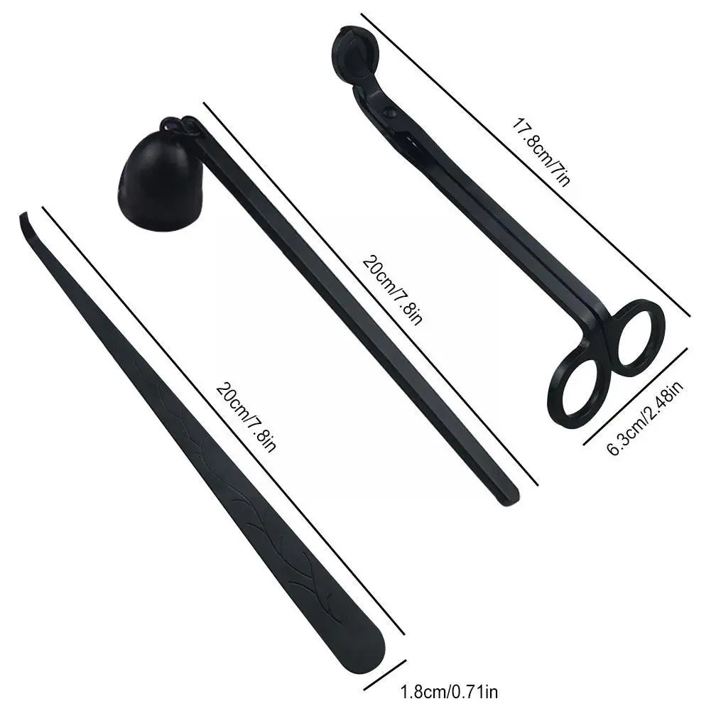 Набор аксессуаров для свечей 3 в 1 набор фитилей фитиль свеча увлажняющая ухода за