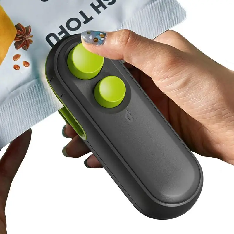 

Mini Rechargeable Bag Sealing Machine Handheld Package Sealer Bags Plastic Food Bag Closure Sealer Packing Kitchen Accessories