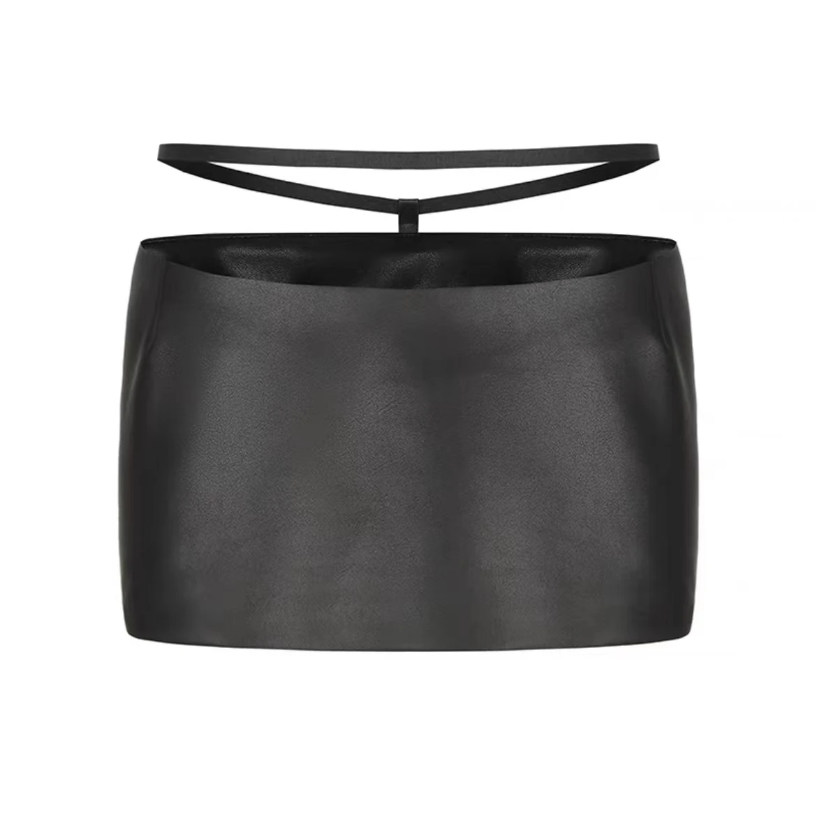 

Sexy Hollow-out High-waisted Half Skirt Woman Summer Short Skirt Spice Girl Split Skirt Show Thin A-LINE Hip Skirt