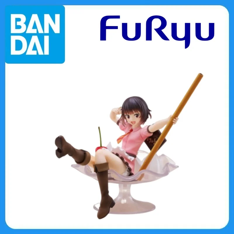 Фото В наличии Оригинальный FuRyu Kono Subarashii Sekai Ni Bakuen O! Мегумин Тенитол: Модные аниме-фигурки и игрушки по мотивам мультфильмов №1
