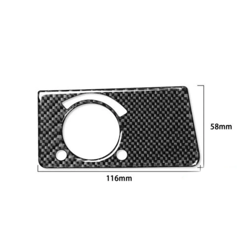 

For Benz E-Class W211 03-09 Cover Trim Switch Knob Cover Headlight Replacement Vehicle Accessories Carbon Fiber