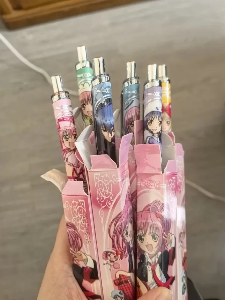 Гелевая ручка Deli TX001 Official Shugo Chara с быстросохнущими чернилами, 0.5 мм, с нажимным механизмом, черные чернила, многоразовая, для студентов, экзаменов, дневников, канцелярских принадлежностей, подарок (art.: 3920dbcb69a4f) - 3920dbcb69a4f