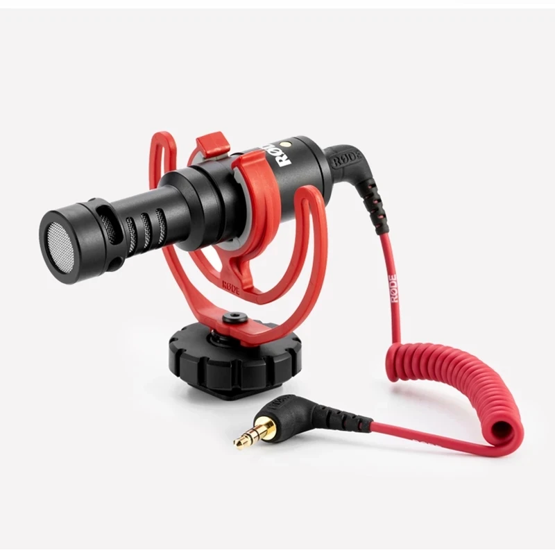 

Rode videomicro compact Recording microphone for great quality outdoor audio recording with shock mount and furry windshield