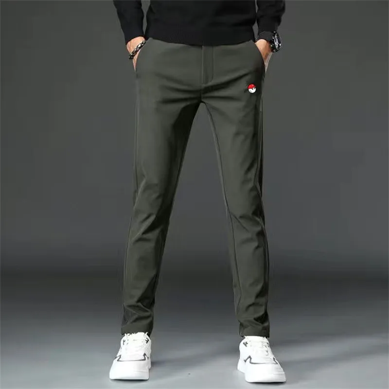 Spring Autumn Golf Pants Men Korea Fashion Elasticity Golf Wear Men's Trousers Sports Long Pants Casual Work Pants size 34 36 38