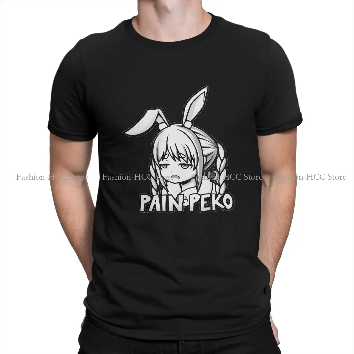

Pain Peko Usada Pekora Special Polyester TShirt Hololive VTuber Comfortable Creative Graphic T Shirt Stuff