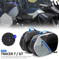 for yamaha tracer 7 tracer 700 gt tracer7 saddle bags luggage bags motorcycle side luggage bag saddle liner bag 2020 2021 2022