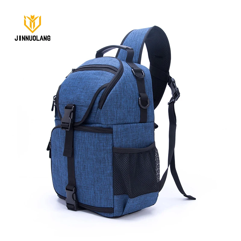 JINNUOLANG New 15.6'' Laoptop Crossbody Backpack Multifunction Camera Shoulder Bags Teenager Fashion Chestbag With Rain Cover