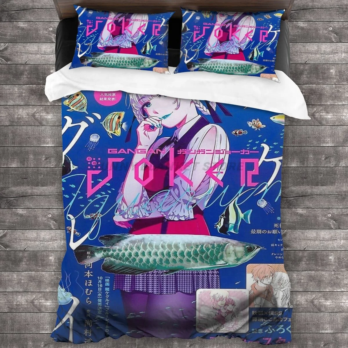 

Kakegurui Kirari Momobami Cover Bedding Set Duvet Cover Pillowcases Comforter Bedding Sets Bedclothes