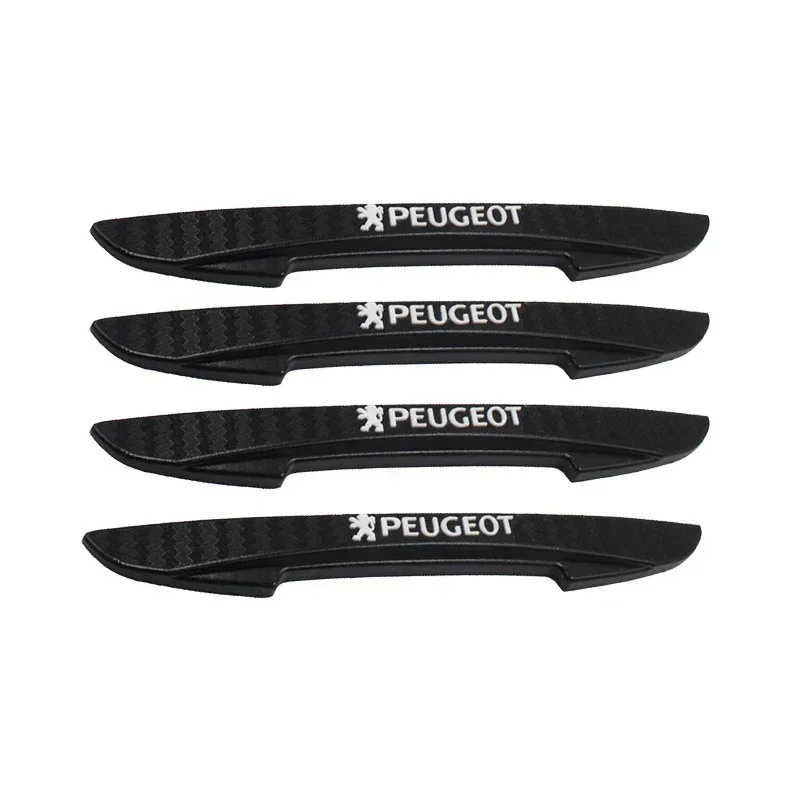 Наклейка с эмблемой боковой протектор двери автомобиля для Peugeot 3008 408 508 205 106 406 407