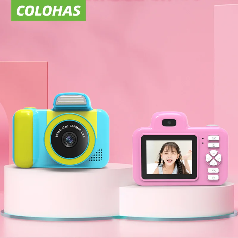 

Children Kids Camera Mini Educational Toys For Children Baby Gifts Birthday Gift Digital Camera 1080P Projection Video Camera