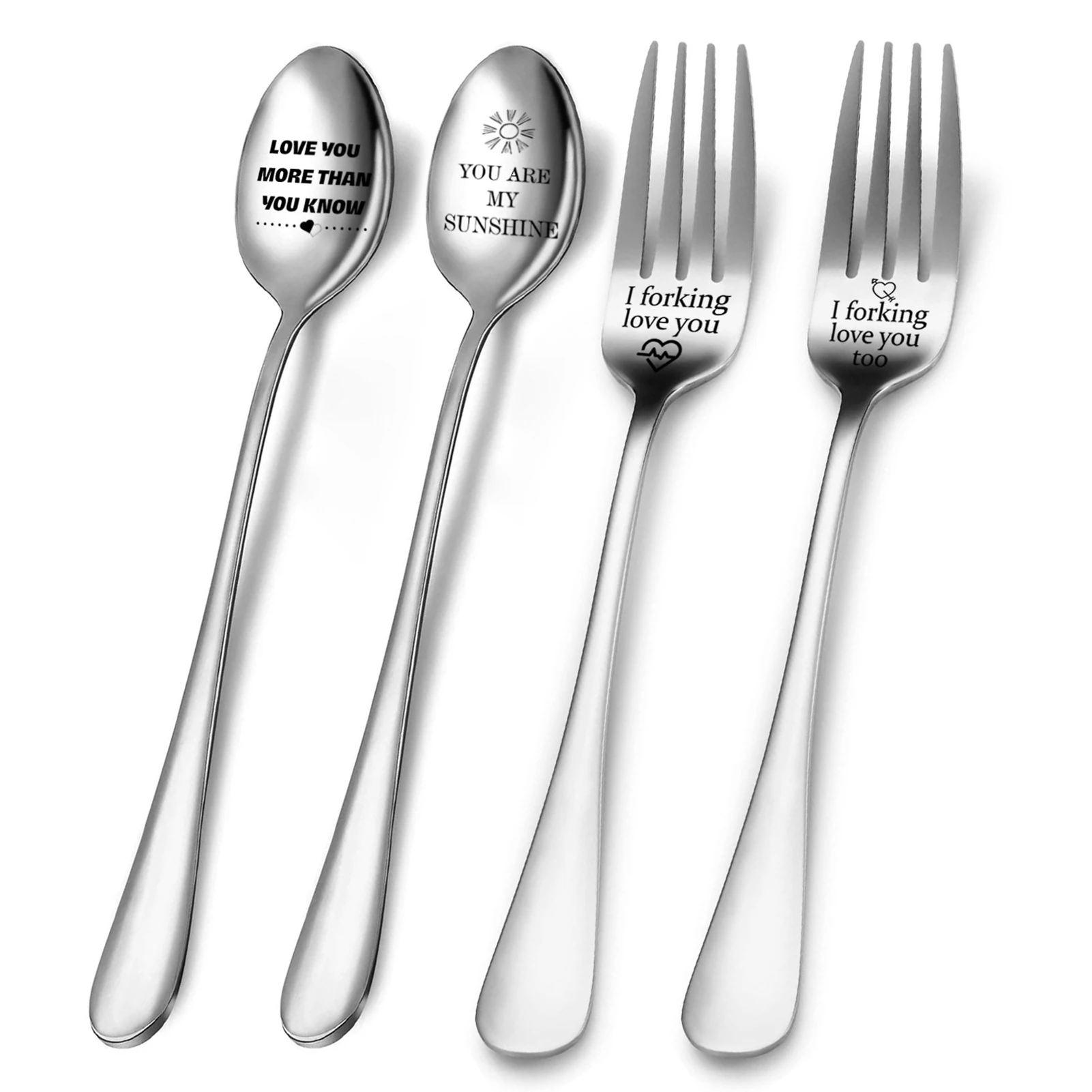 

4 шт., серебряный десерт, устойчивый к царапинам