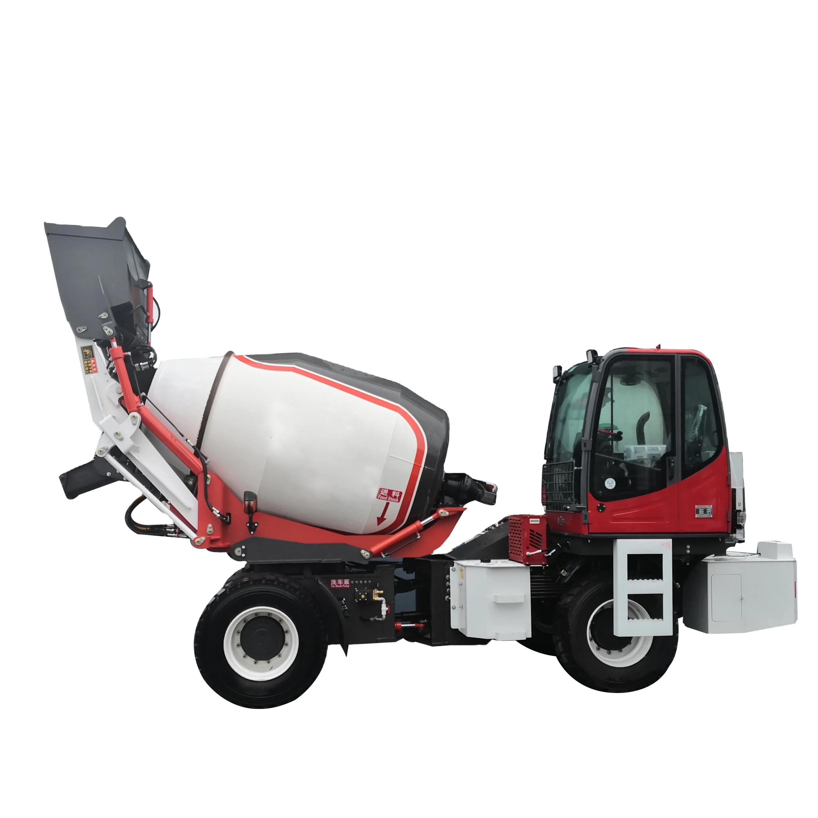 

Factory price Self-loading 2000L Concrete truck mixer in Russia