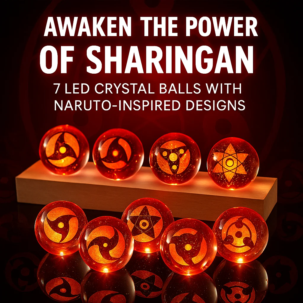 

Хрустальные шары Sasuke Sharingan 7 шт.