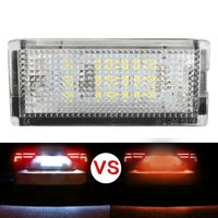 2 pieces led license plate light led canbus auto tail light white led bulbs for bmw 3 series e46 4d 1998 2003 car accessories