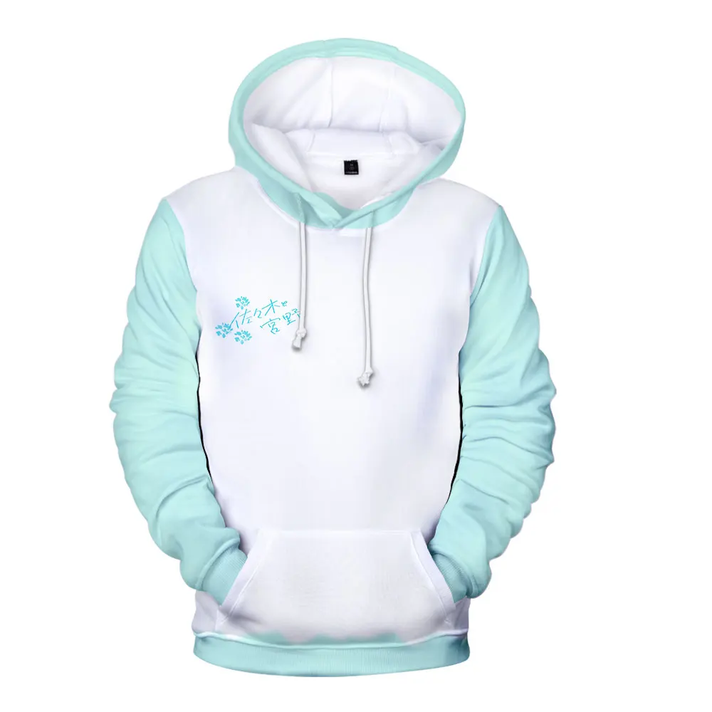 

LIANSHUO 2022 New Autumn and Winter Hoodie Men's and Women's Casual O-neck Sweatshirt Cartoon Print Fleece Y2k Clothing